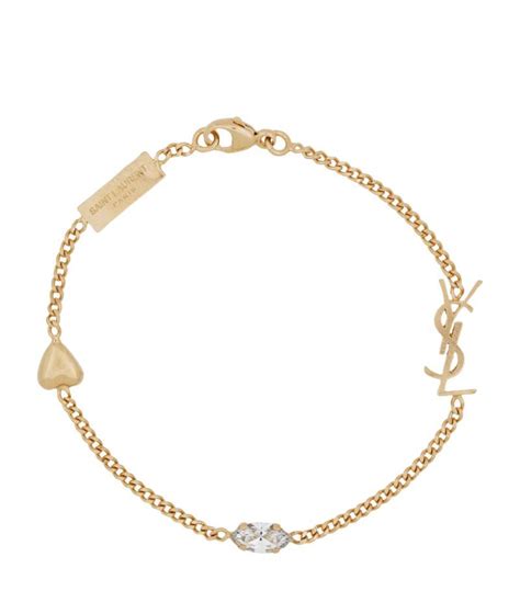 bracelet laiton ysl|ysl bracelets for women.